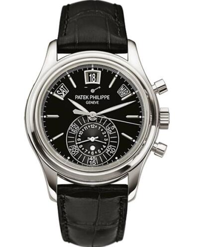 Best replica Patek Philippe Complications Annual Calendar Chronograph 5960 Platinum watch 5960P-016